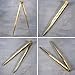 Leefasy Nautical Navigation Divider Compass Divider Drawing Tool for Architecture or Engineering Learners Compact Heavy Duty Brass, 170mm