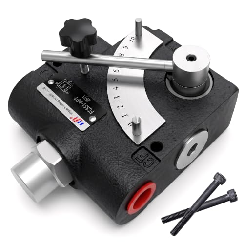 Hydraulic Adjustable Flow Directional Control Valve (3/4' NPT Port, 30 GPM, FC51 with Relief)