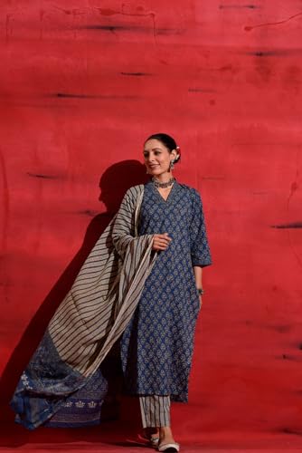 Image of Kalaanj Women Women Rayon Blend Kurta Set