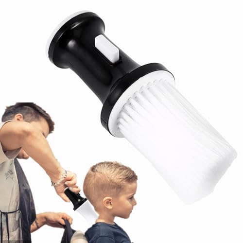 Jadeshay Barbiere Collo Spazzola,Pennello Parrucchiere Professionali Spazzola per Capelli Parrucchiere Pulito Collo Spolverino Morbido Strumenti per Barbiere