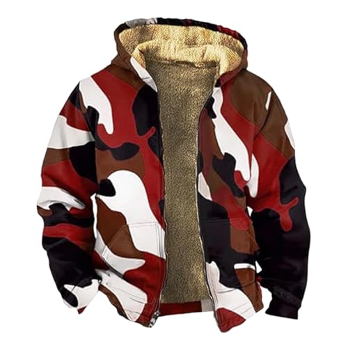 Veste polaire homme veste d hiver doublée chaude et zippée