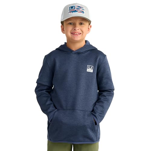 HUK Kids' Coldfront, Performance Fishing Hoodie