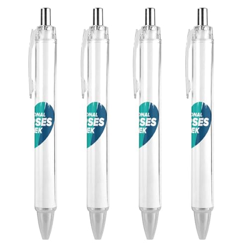 Bolígrafo retráctil de gel HappyAppreciation tinta negra y punta fina 0.5 mm para notas