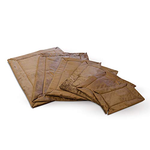 Image of K&H Pet Products Self-Warming Crate Pad Mocha Medium 21 X 31 Inches