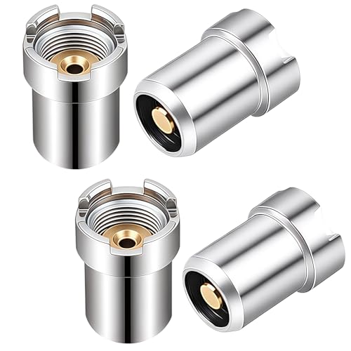 510 Thread Magnetic Adapter Kit 2PCS Threaded Screw Converter for Soldering Iron Metal Connector Adapters for Circuit Board Repair Tools for Electronic Equipment