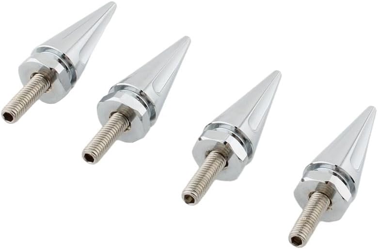 4pcs Motorcycle Windshield Trim Bolts Windscreen Screws For Harley Touring Road Glide FLTRX FLTRU FLTRXS 1998-2023 2024 2025 (Chrome)
