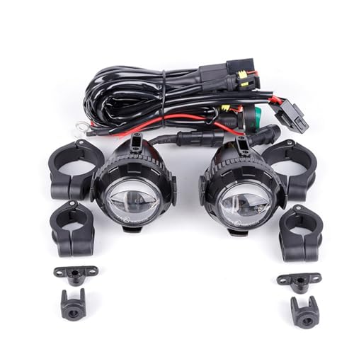 Antibrouillards LED 6500K pour BMW R1200GS et R1250GS LC Adv avec câblage