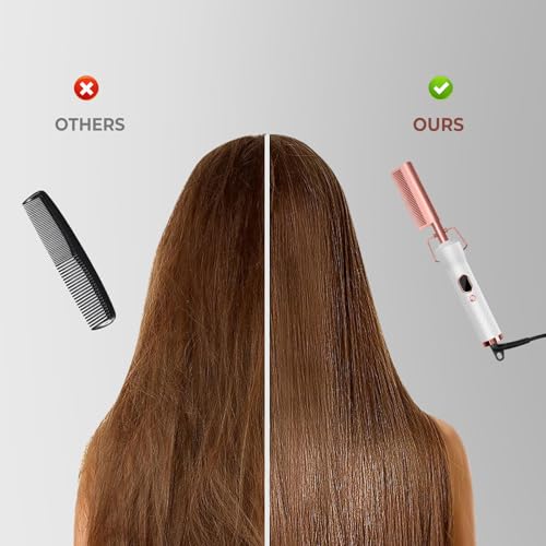 Peine Eléctrico Caliente para Cabello con 12 Temperaturas miniatura 5
