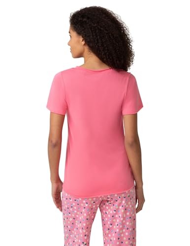Image of HUE Women's Spring Pajama Separates Soft Whimsical Print Pjs with Flowers, Animals, Garden Themed Pjs, Cocktails