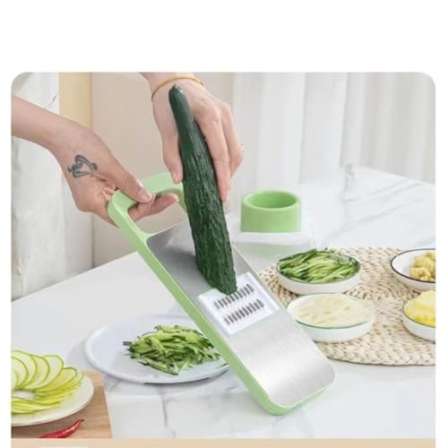 Rallador y cortador multifuncional de cocina 5 en 1 miniatura 4