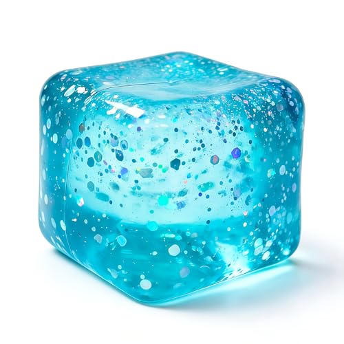 Stress Balls Fidget Toys Stress Cube Slow Rising Square Shape Squeeze Toy
