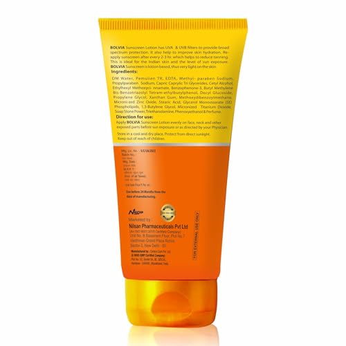 Image of Sunscreen SPF 50 PA+++, Water Resistant, Oil Free, Sensitive Skin, 100 ml, Pack of 1
