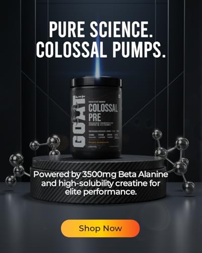 Image of Colossal Pre | PreWorkout Powder (Strawberry Kiwi 180gm 15 Servings) 200mg Caffeine 3.5g Beta-Alanine 3g Citrulline 1.5g Arginine 1g Creatine with Himalayan Pink Salt