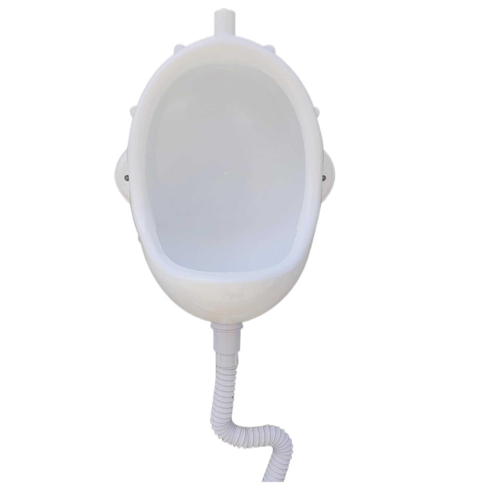Urinal für Männer, Wandmontage, 38,1 x 48,3 x 27,9 cm, Kunststoff, für Garage und Badezimmer, einfach zu installieren, Urinumleiter, Mehrzweck-Herren-Urinal für Platzsparend und Hygiene