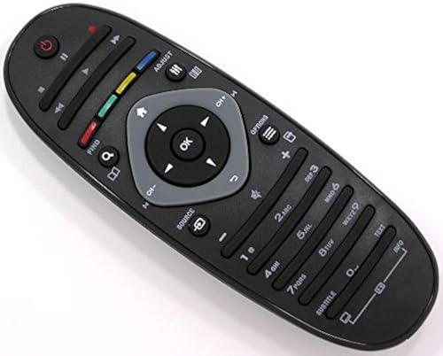 Ersatz Fernbedienung Für Philips TV 32PFL6605H/60 U.a. – Plug & Play, Keine Programmierung Nötig