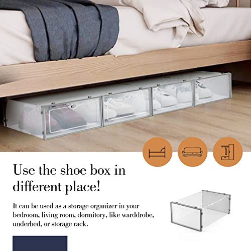 Hapilife - Scarpiera impilabile, in plastica