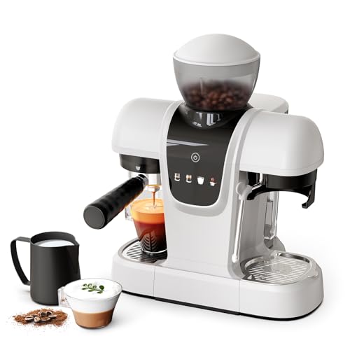 20 Bar Espresso Machine with Grinder