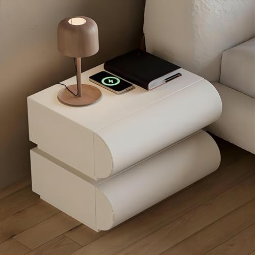 homary Smart Nightstand with Wireless Charging, USB & Type-C Port...