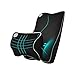 Ecloud Shop® Cojín de Soporte Lumbar para Coche y reposacabezas Kit de Almohada para Cuello - Diseño ergonómico Asiento de automóvil Principal para Ajuste Universal - Negro