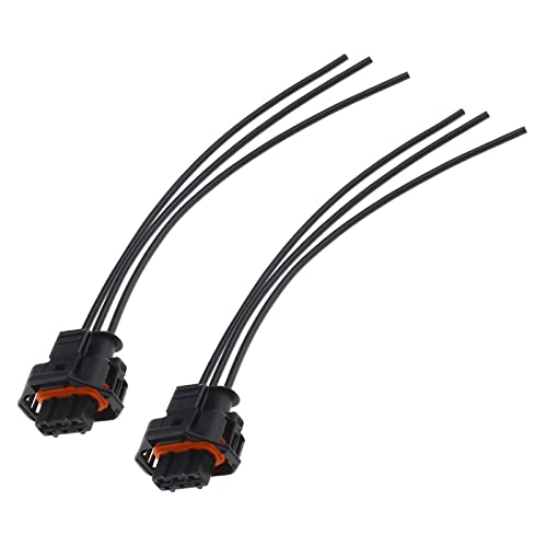 EMSea 2 conectores de sensor de presión de riel de combustible compatibles con Vivaro Trafic Primastar 1928300599NG precableado de 13,5 cm piezas de coche