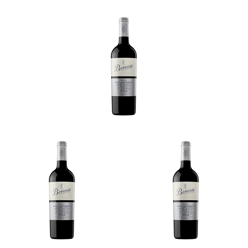Beronia 198 Barricas - Vino D.O.Ca. Rioja - 750 ml (Paquete de 3)