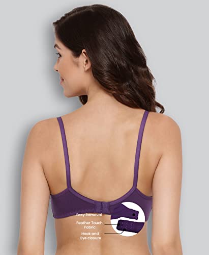 Image of Lyra Women's Cotton Non-Wired Bra