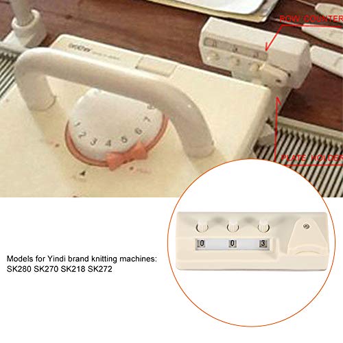 Compteur de rangée pour machine à tricoter pour réussir vos pulls en laine chez vous