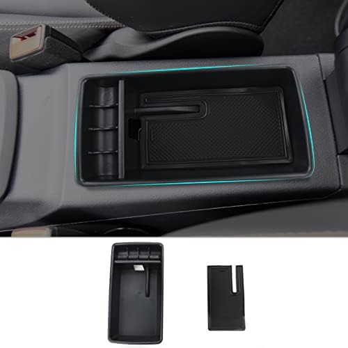 Organizer Vano Portaoggetti Per Audi Q2 2017-2024 | Bracciolo Centro Console | Con Tappetino Antiscivolo - Foto 3