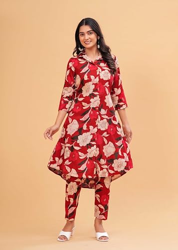 Image of TANISHA Women's Cotton Blend Co-ord Set