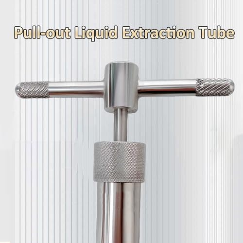 Sonde d'échantillonnage de Liquide en Acier Inoxydable avec échelle de Mesure pour Un échantillonnage précis des liquides en Laboratoire et en Recherche Scientifique