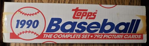 1990 Topps Baseball Factory Complete Factory Set - Unsealed - 792 Cards - READ DESCRIPTION