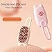 BoBow Cat Steam Brush for Shedding, 4 in 1 Rechargeable Steam Pet Brush for Cats and Dogs, Anti-Static, Massage, Cleaning, Shedding& Combing All in One! (Pink)