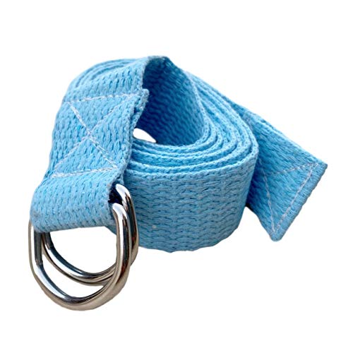 Cinto para Alongamento - Faixa/Strap - Yoga e Pilates - Cor Lisa (200 cm)