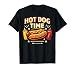 Hot Dog Adult Hot Dog Time T-Shirt