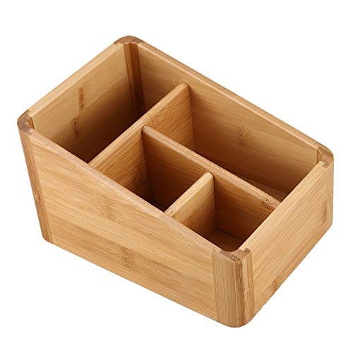 reoum リモコンホルダー キーコレクション化粧品領収書オーガナイザー 収納ボックス木箱オーガナイザーボックス