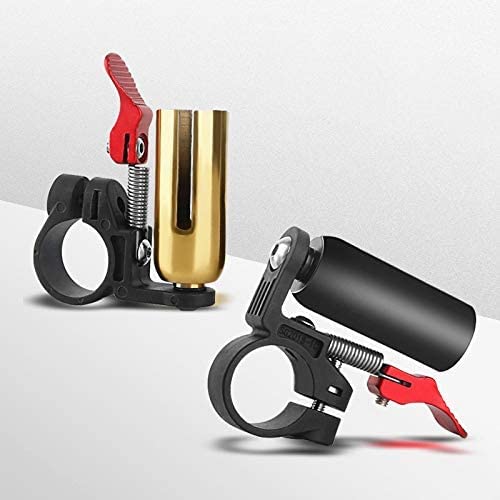 guiruo 2021 Mountain Rennrad Glocke super klingelnde Aluminiumlegierung Glocke Kinder Erwachsenen Fahrrad Retro Auto Glocke Reiten Zubehör Ausrüstung Horn (schwarz) Cover