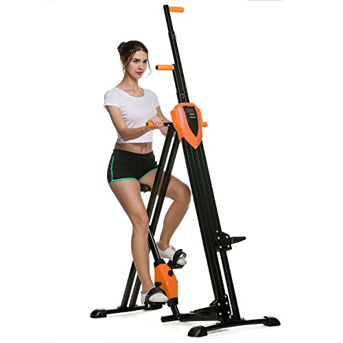 ANCHEER Vertical Climber 2 IN 1 Folding Exercise...