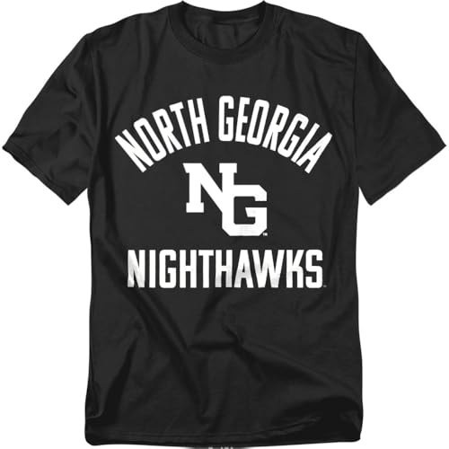 University of North Georgia Official Ung Nighthawks Logo Unisex, Black, 4XL