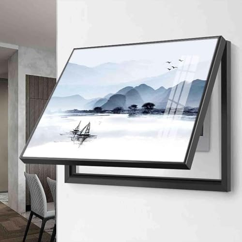 Housse de compteur électrique haut de gamme : peinture de décoration murale