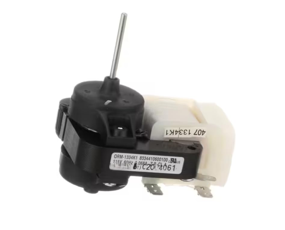 407 1334K1 ORM-1334K1 8334410600100 C2004061 Fan Motor, Condenser, 115 Volt, 60 HZ, Refrigerator