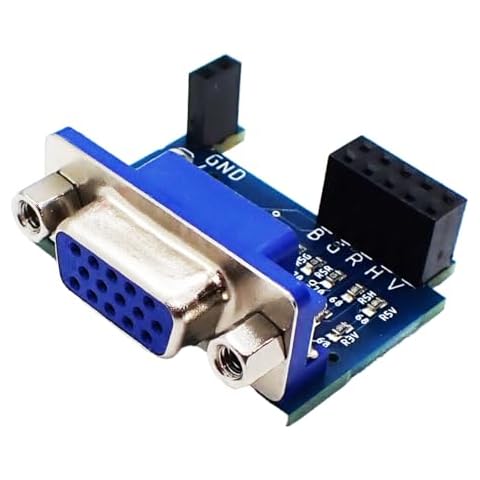 VGA Breakout Board with Resistors for Serial Wombat or Arduino PCB_024 Cover