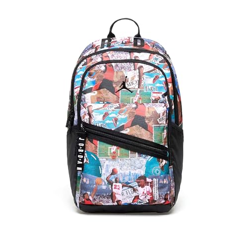 Jordan Rucksack Jam Air Patrol schwarz Code MA0924-K5T, Schwarz/Multicolor, One size