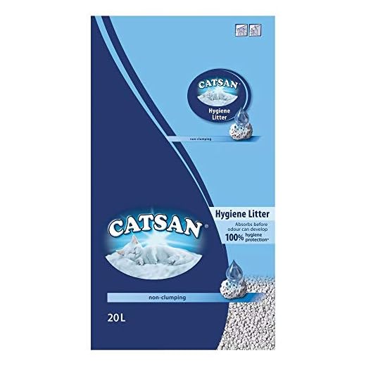 CATSAN Hygiene plus - Litière minérale pour chat, 1 sac de 20L