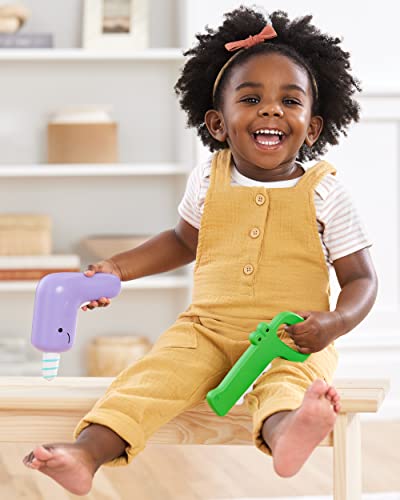 Skip Hop 4-Piece Toy Tool Set for Toddlers Ages 2+, Zoo Crew Tool Set Toy - image 9
