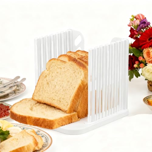 Majatou Trancheuse à la douleur en plastique, coupé-pain, transeuse à la douleur, guides de tranchage du douleur, transeuse à la douleur