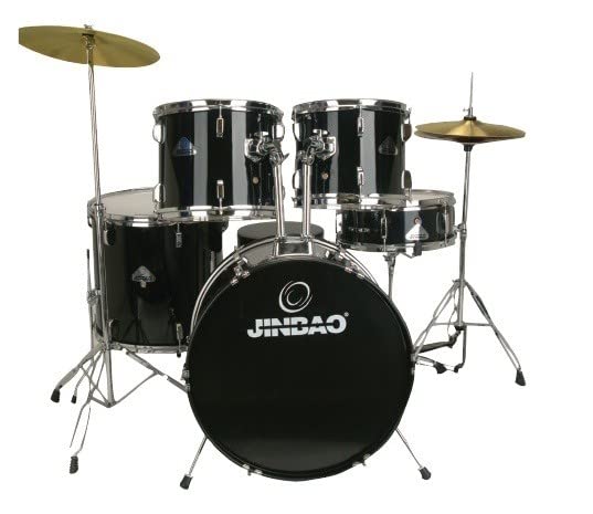 BATERÍA JINBAO PO605 STAGE 20 JAZZ NEGRA - PO605JBK-KL - 1-2 días SOLO ENViOS