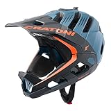 cratoni - Madroc Pro - Fahrradhelm - Petrol matt - 58-61 cm - inkl. RennMaxe Sicherheitsband - Jugendliche Erwachsene - MTB BMX City Cross