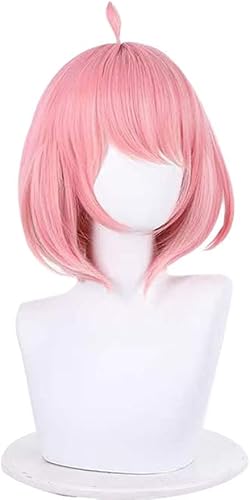 Miniatura 5 de Lmetsky Disfraz de anime para cosplay, vestido de disfraz de anime, traje de Unifrom azul con peluca para fiesta de Halloween