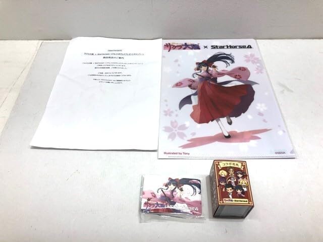 Aime カード 花札 クリアファイル スターホース＆サクラ大戦 コラボ