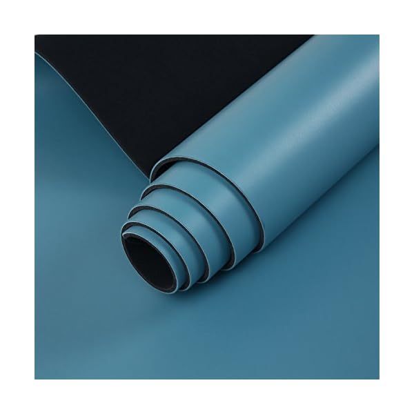 Premium Clever Yoga Mat - Extra Long Yoga Mat Suitable For All Yoga Types - Workout Mat For Home Or On The Go - Includes Our Perfect Fit Mat Bag - Blue